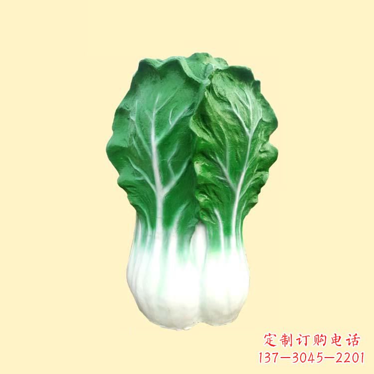 河北白菜卡通雕塑