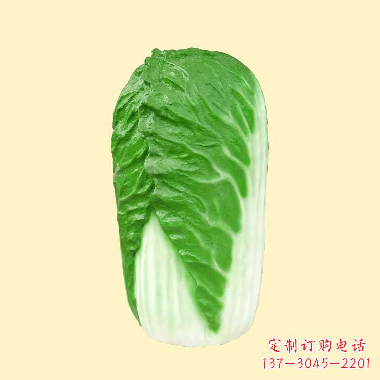 河北玻璃钢大白菜雕塑