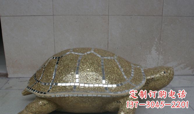 河北不锈钢彩银乌龟公园景观雕塑艺术与自然的完美融合