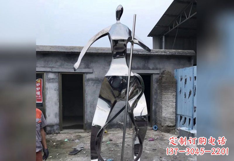 河北精致的不锈钢大提琴雕塑