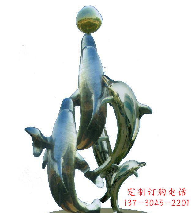 河北精美雕塑点亮校园