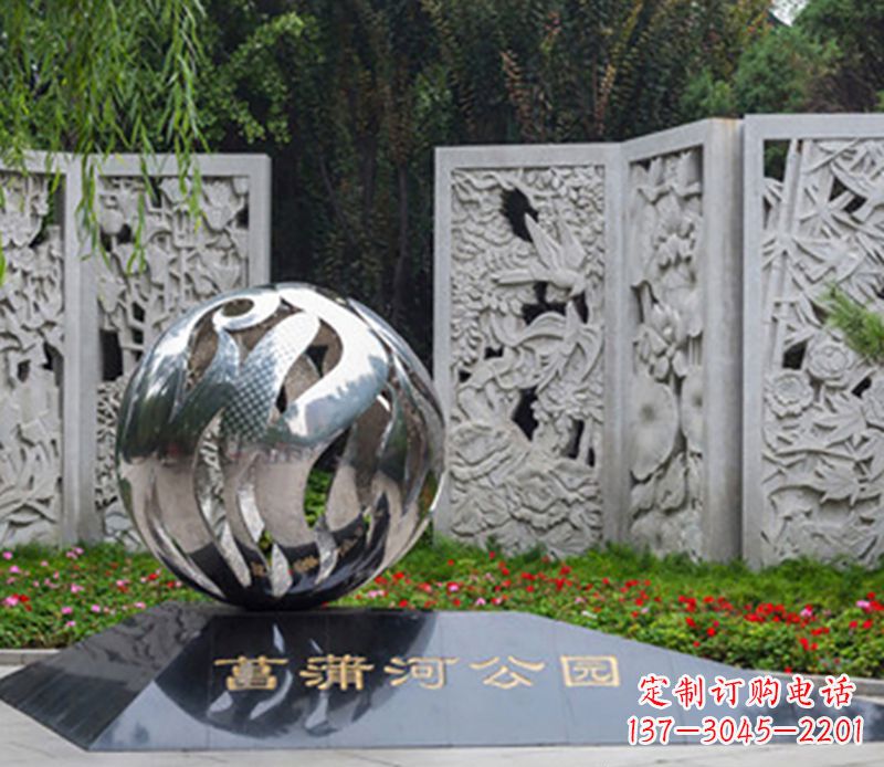 河北飘带雕塑不锈钢的外部装饰