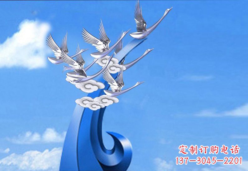 河北不锈钢仙鹤美化环境