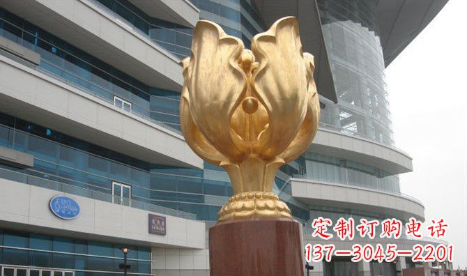河北不锈钢紫荆花之美
