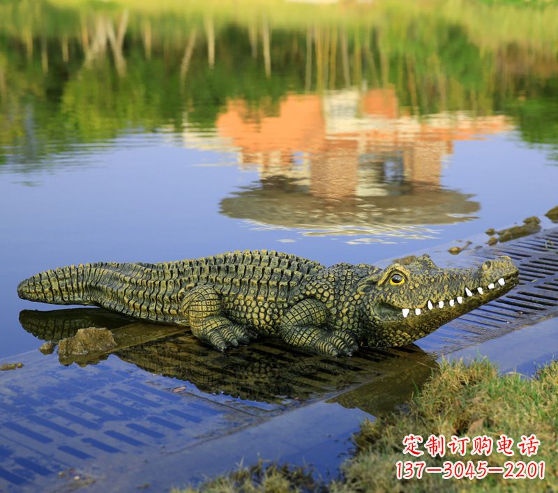 河北玻璃钢水池雕塑——池塘水景的精美装饰