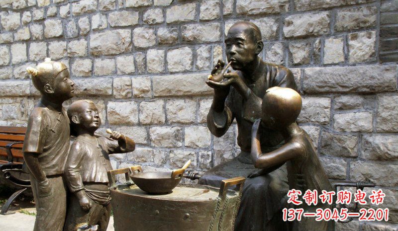 河北糖果街的精美雕塑