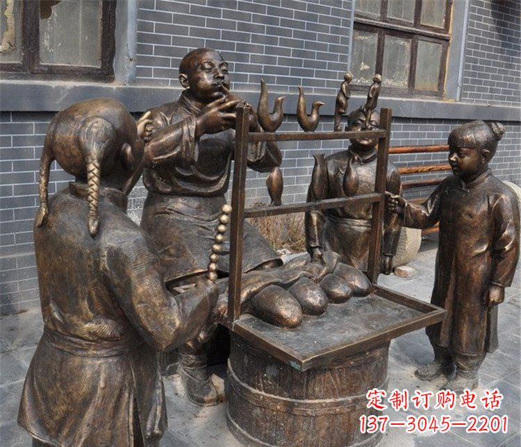 河北糖人雕塑——街边温馨的小情调