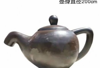 河北青铜茶壶雕塑——彰显传统文化的艺术精髓