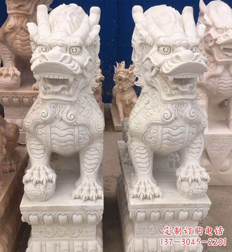 河北大理石麒麟——古典精美的雕塑艺术