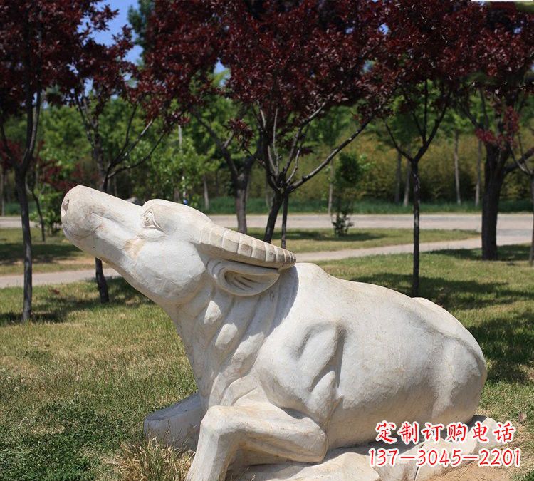 河北大理石动物雕塑传承文化的艺术精品