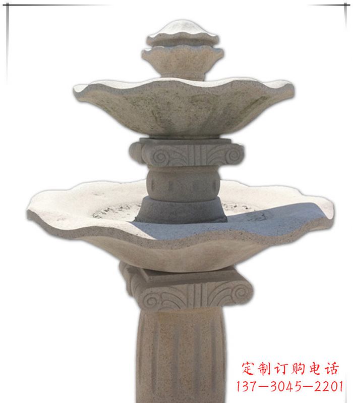 河北大理石多层喷泉石雕精美绝伦的艺术形式
