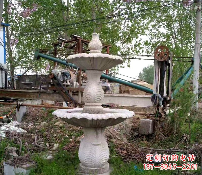 河北大理石多层喷泉石雕雕塑艺术的精美之作
