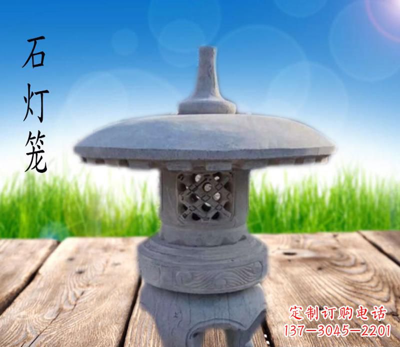 河北大理石灯笼雕塑