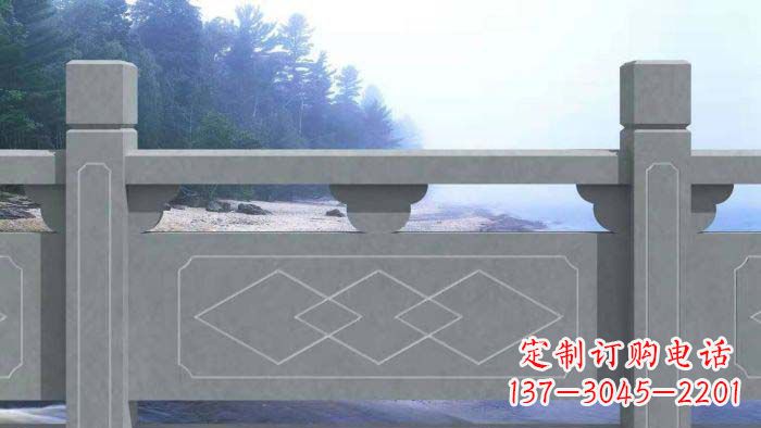 河北大理石护城河栏板石雕