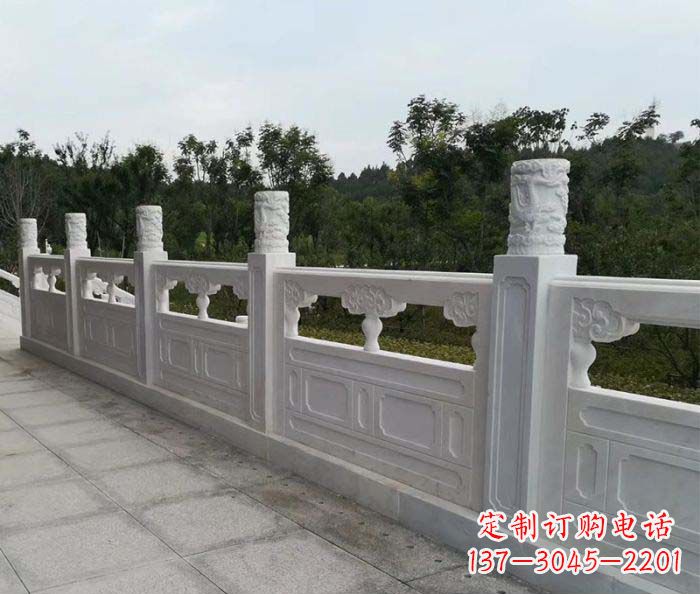 河北精美绝伦大理石栏板雕塑
