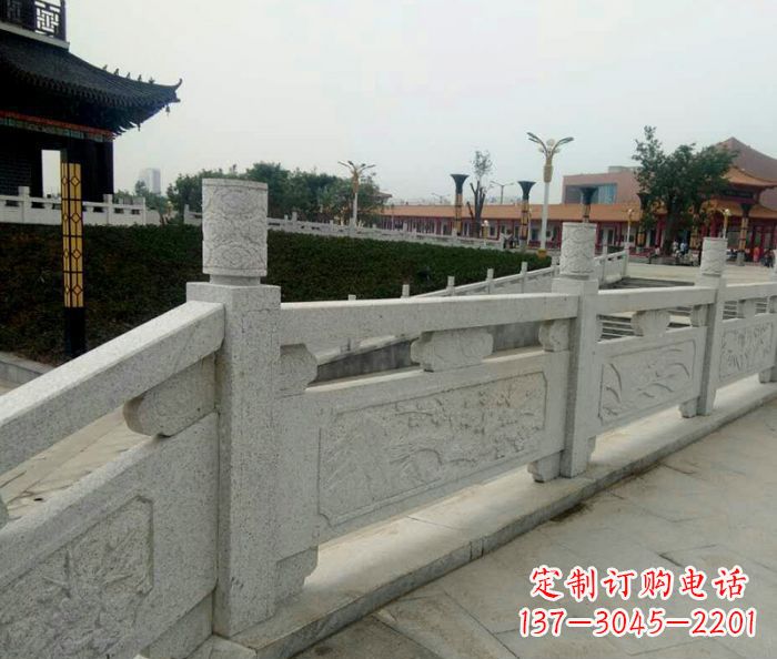 河北精美大理石栏板雕塑