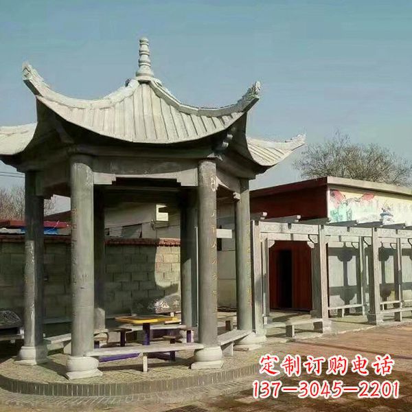 河北大理石凉亭庭院亭子