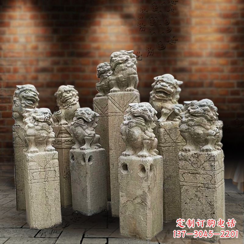 河北仿古栓马雕塑