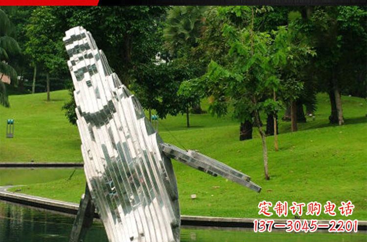 河北温馨活泼的不锈钢动物企鹅雕塑