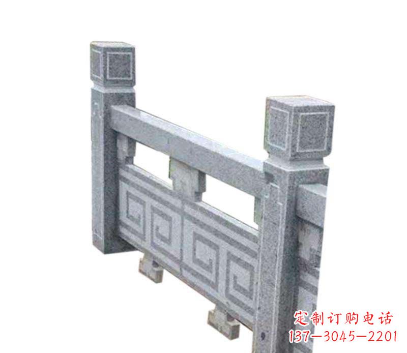 河北精美大理石护城河栏板雕塑