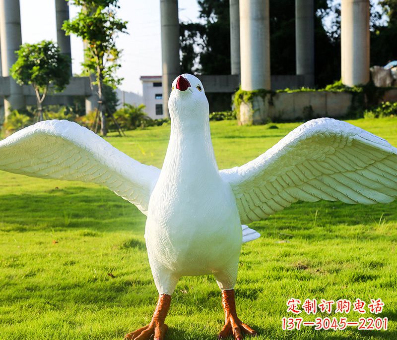 河北和平鸽图片雕塑