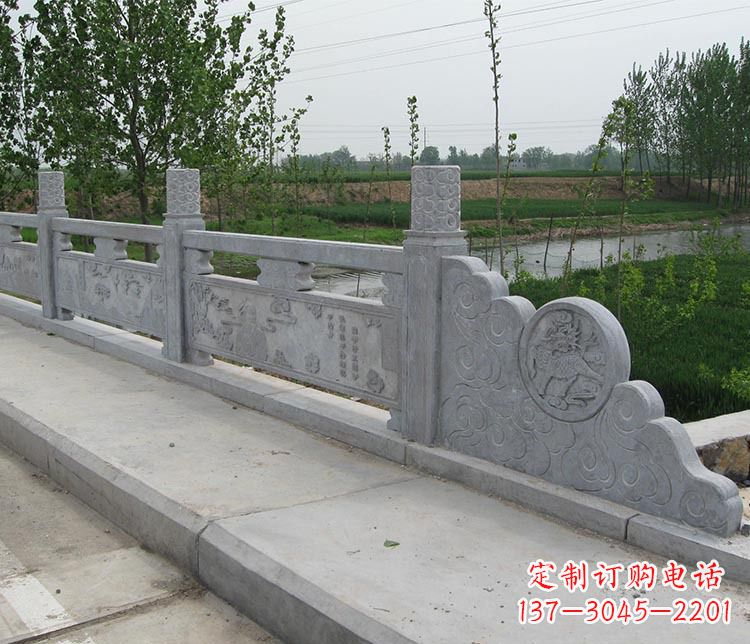 河北中领雕塑-展示景区石栏板雕塑