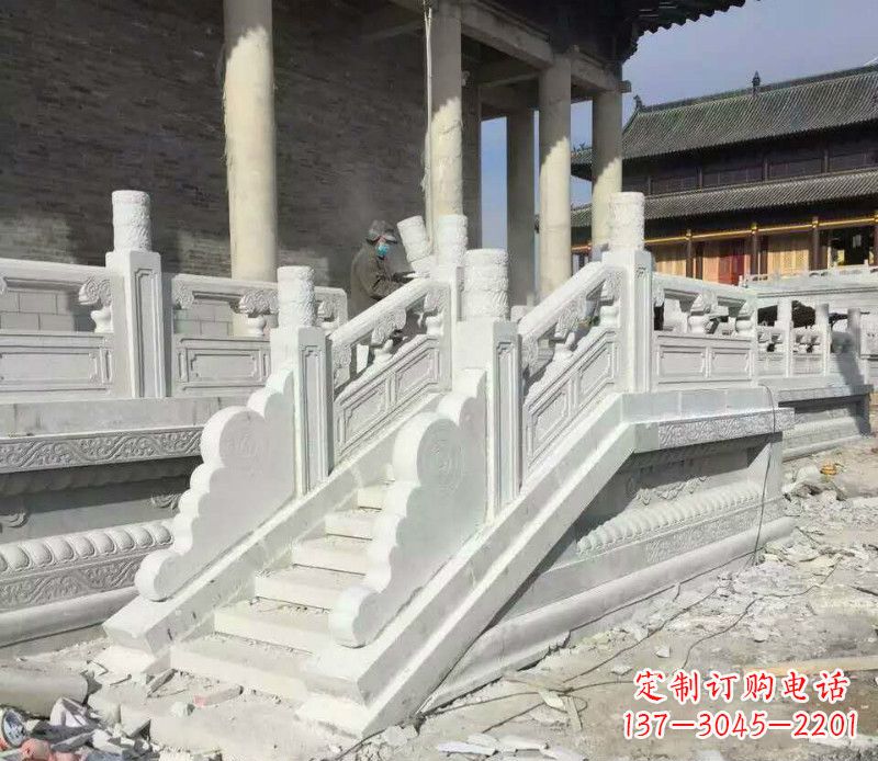 河北大理石栏板石雕,精美绝伦,让建筑锦上添花