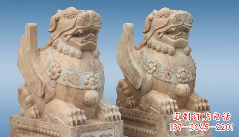 河北中领雕塑：传承古老传统，精心雕琢貔貅石雕