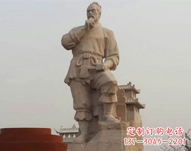 河北重拾古代风采，中领雕塑打造高贵的鲁班雕塑