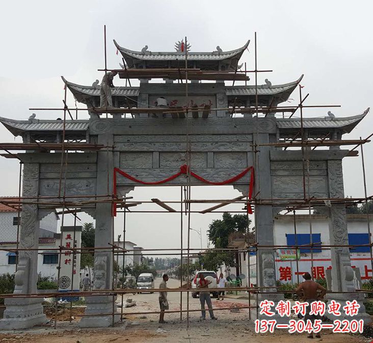 河北石牌坊雕塑