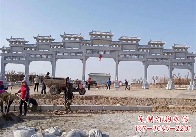 河北石牌坊九楼