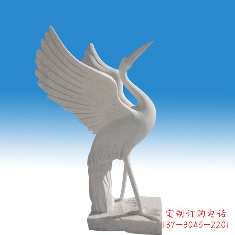 河北仙鹤砂岩雕塑