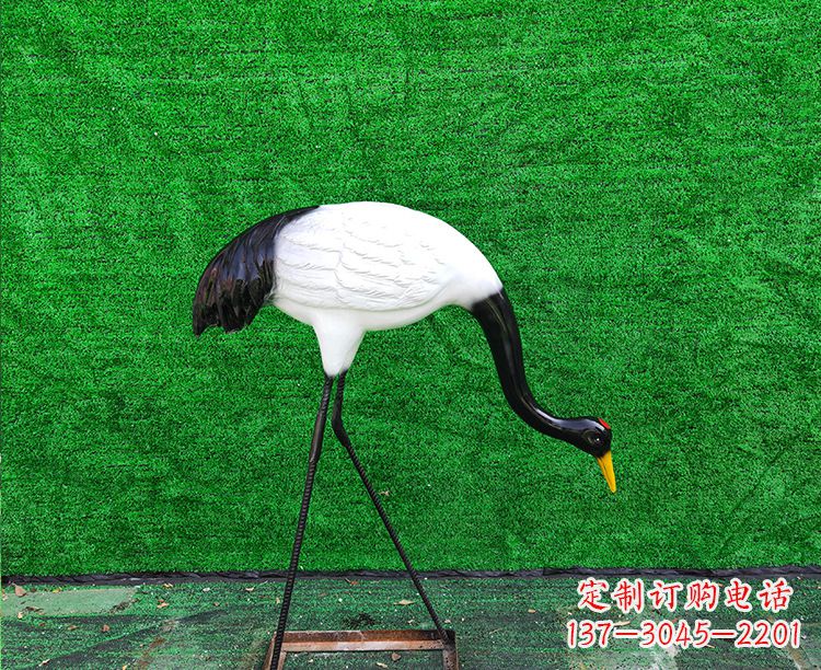 河北仙鹤头雕塑