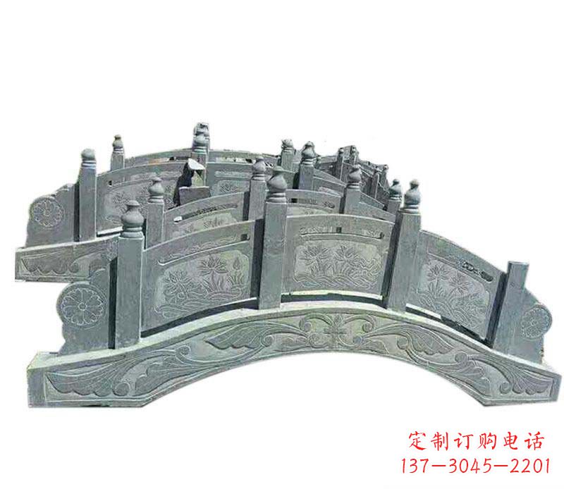 河北园林仿古石栏板景观石雕_2