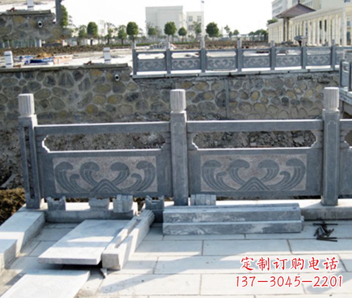 河北园林景观大理石栏板石雕 (11)