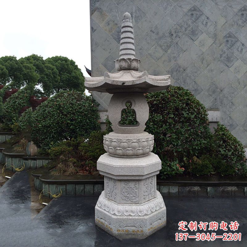 河北园林石雕灯笼