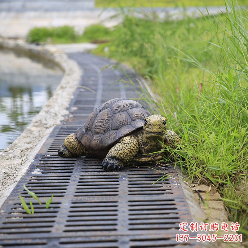 河北园林水景动物仿真乌龟雕塑