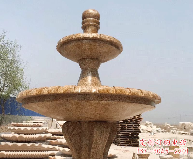 河北中式石雕喷泉